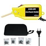 Máquina De Reparo De Solda 2022 Nova Versão 100 W Portátil Mini Grampeador Quente Máquina De Solda De Plástico Kit De Reparo De Pára Choque De Carro Kit De Soldador De Plástico