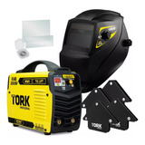 Máquina De Solda Inversora 250 Amp Bivolt Mma Tig Máscara