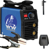 Máquina De Solda Inversora Arcw 120 120a Digital Portátil 220v Wwsoldas