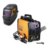 Máquina De Solda Inversora Gp 160a 220v Máscara Automática 250g Eletr 3 25mm Pró Euro