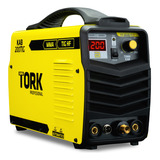 Maquina De Solda Inversora Kab 2 Em 1 Tig Mma 200 Amp Tork Cor Amarelo Frequência 50 Hz/60 Hz 220v