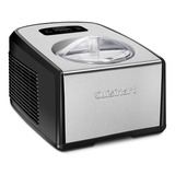 Máquina De Sorvete Cuisinart Ice 100 Com Frequência De 50hz Capacidade De 1 4l Prateado