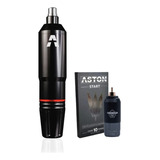 Máquina De Tatuagem Aston Pen Folon Preta
