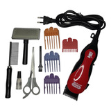 Máquina De Tosa Tosar Pelo Animal Pets Cães E Gato 127v Knup