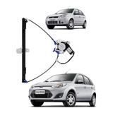 Maquina De Vidro Eletrico Fiesta Dianteira Esquerda C Motor