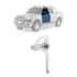 Máquina De Vidro Manual Ford Ranger Até 2011 Dianteira