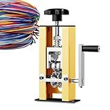 Máquina Descascadora De Fios Máquina Descascadora De Fios Máquina De Descascar Fios Manual Elétrica Descascador De Cabo De Fio De Cobre Com Manivela Manual Para Fio Multinúcleo De 1 25mm Fio Mono