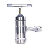 Máquina Doméstica De Prensa De Macarrão 5 Moldes De Macarrão Manivela Manual Cozinha