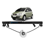Máquina Elevador Vidro Manual Traseira Fiat Idea Esquerda