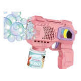 Maquina Fazer Bolhas De Sabão Lança Automático Luz Brinquedo