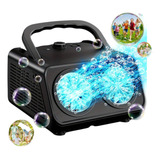 Maquina Fazer Bolhas De Sabão Lança Automático Luz Led