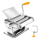Máquina Fazer Macarrão Massas Caseiras Em Aço Inox 3 Tipos