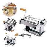 Máquina Fazer Macarrão Massas Caseiras Em Aço Inox C 3 Tipos