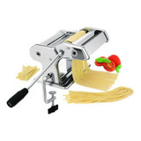 Máquina Fazer Macarrão Massas Manual Abrir Cortar Cortador 3