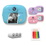 Maquina Fotográfica Impressora Filmadora Full Hd Jogo E Kit