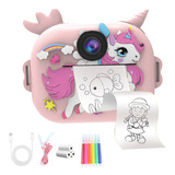 Maquina Fotograficainfantil Impressao Compacta