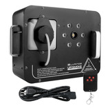 Maquina Fumaça 1200w Bico Para Cima Up Smoke Com 6 Leds Rgb Cor Preto 220v