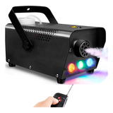 Máquina Fumaça 1200w Led Controle S Fio 110v Iluminação Rgb