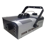 Máquina Fumaça 2000w Iluminação 8led Rgb S fio Controle 220v