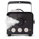 Maquina Fumaça 600W RGB Led Fluido Luzes Show Festa Evento 110v