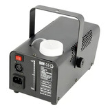 Máquina Fumaça Led Rgb Controle Sem Fio Balada Eventos 600w Cor Preto