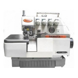 Máquina Industrial Overlock Ponto Cadeia Yamata Fy44 Bivolt Cor Branco 110v 220v