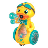 Maquina Infantil De Bolinhas Bolha De Sabão Automatica Pato