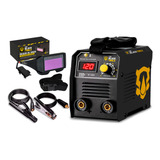 Máquina Inversora De Solda 120a Tig Eletrodo 220v Óculos