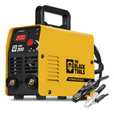 Máquina Inversora De Solda Portatil Mma Eletrodo Tig 220v Top Arc200 The Black Tools