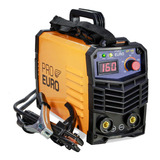 Máquina Inversora Solda Elétrica 160a 220v Cor Laranja