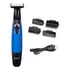 Maquina Maquininha Aparador Depilador Intimo Pelos Masculino Cor Azul 100v 240v