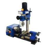 Máquina Micro Torno Furadeira Fresadora Mr 2001 Manrod