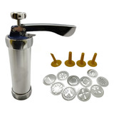 Máquina Modeladora De Fazer Biscoitos Cookies Em Aço Inox