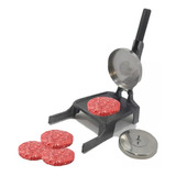 Maquina Modelar Hambúrguer Modeladora C 2 Discos Em Inox