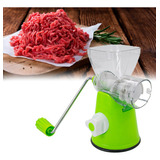 Máquina Moer Carne Manual Com Funil Carne Linguiça