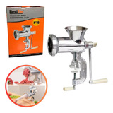 Maquina Moer Moedor Manual Carne Hamburguer Linguiça Bestfer