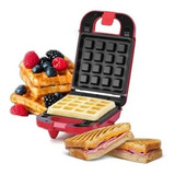 Maquina Multigrill 3 Em 1 Waffle Grill E Sanduicheira 127 V