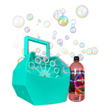 Máquina Para Bolhas De Sabão Profissional Bivolt 1l Fluido