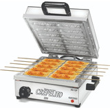 Máquina Para Crepes Suiço Crepeira Prof 12c Inox Inovamaq