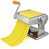 Maquina Para Massas Caseira E Profissional Em Inox Rolo De Macarrão Espaguete Ravióli Talharim Lasanha Pastel Cilindro Removível