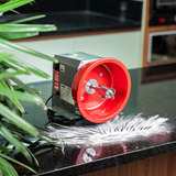 Maquina Para Ralar Coco Raspador Elétrico Bivolt Rc Saro Cor Inox