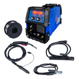 Maquina Para Solda Mig Strong Portatil Cor Azul Frequência 60 Hz 220v