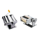 Maquina Ravióli Massa Macarrão Talharim Inox Manual 4x1 Top