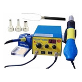 Máquina Retrabalho 2in1 Ferro E Soprador Ar Quente 881d 110v