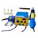 Máquina Retrabalho 2in1 Ferro E Soprador Yaxun Yx 881d 110v