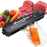 Máquina Seladora E Embaladora De Alimentos A Vácuo Portátil Bivolt