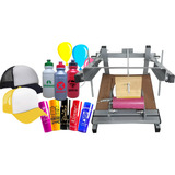 Máquina Silk Para Copos Balões Canetas Canecas Garrafas