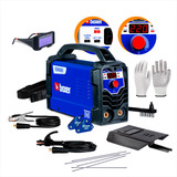 Máquina Solda Inversora Flama 221 Boxer 220v Kit Completo