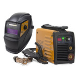 Máquina Solda Inversora Gp 165 A Bivolt Máscara Automática Cor Laranja 110v 220v bivolt 
