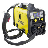 Máquina Solda Mig 160 3 Em 1 Wk 220v Máscara Profissional Cor Amarelo Frequência 50hz 60hz